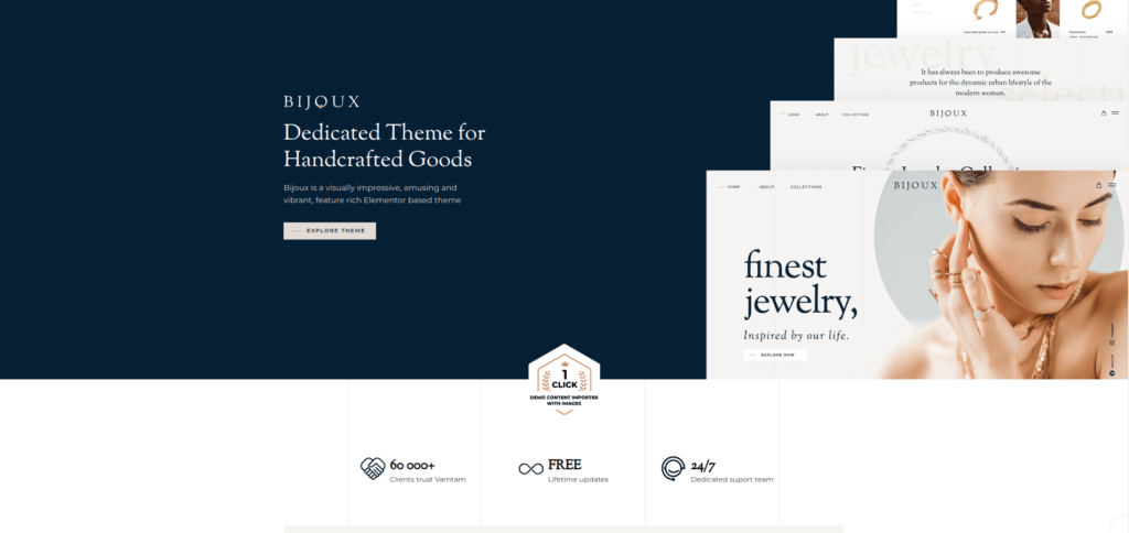 Bijoux Jewelry WordPress Themes