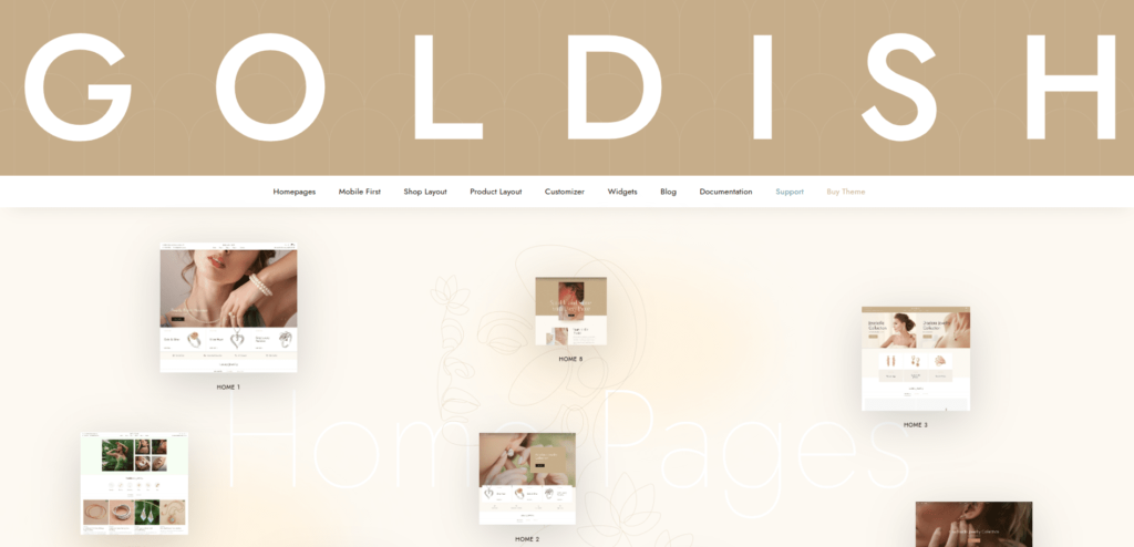 Goldish WordPress Theme