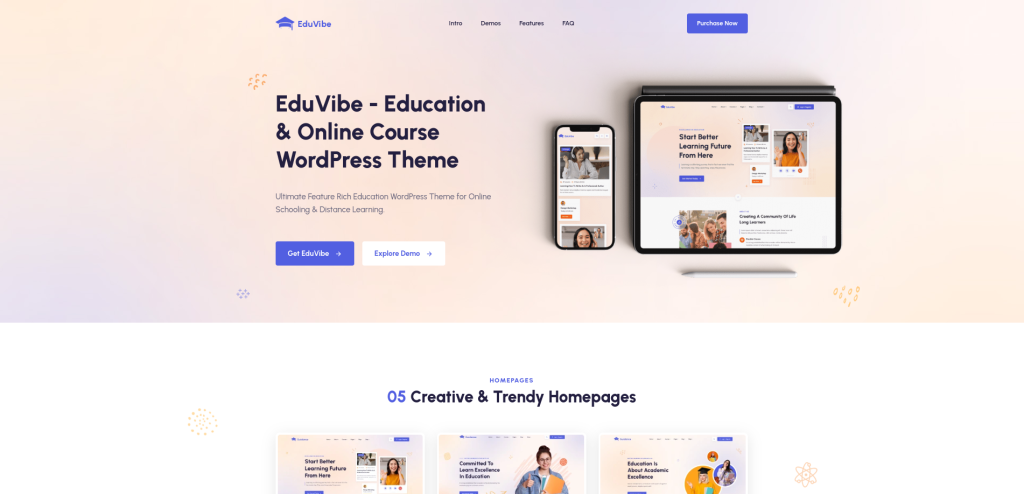 EduVibe WordPress Themes
