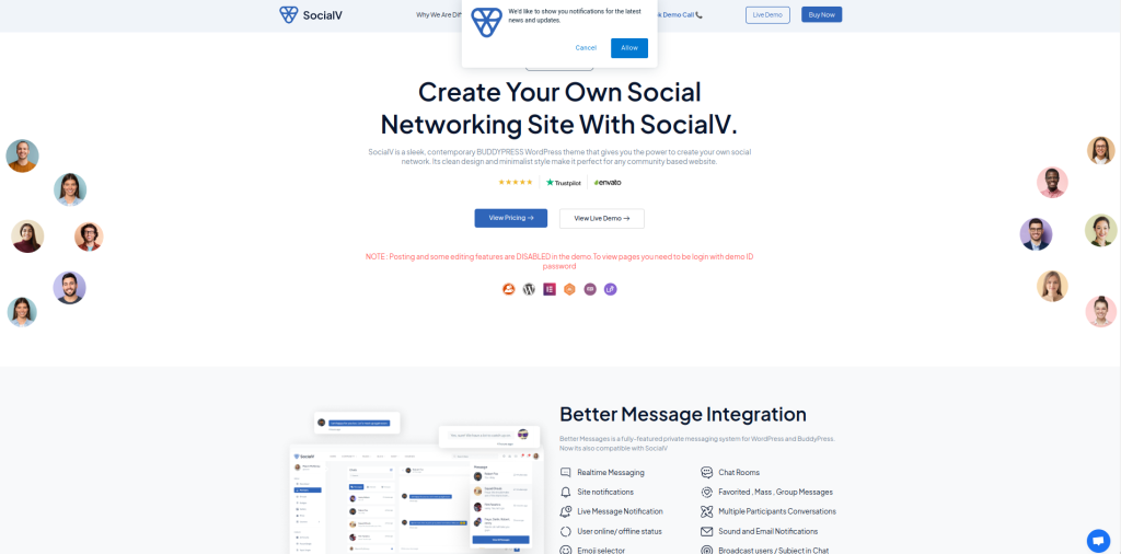 SocialV Best Community WordPress Theme
