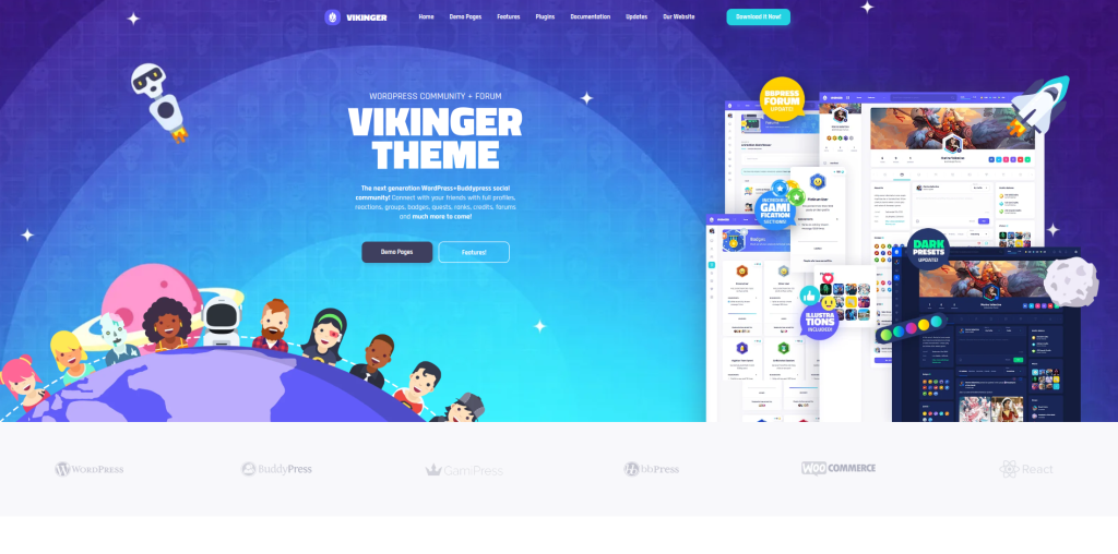 Vikinger WordPress Theme