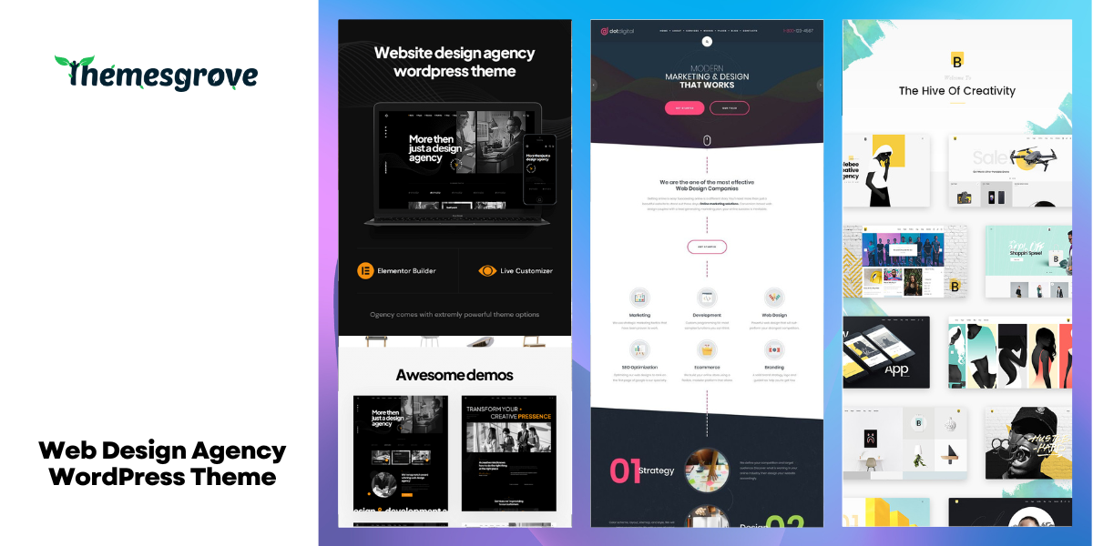 Web Design Agency WordPress Theme