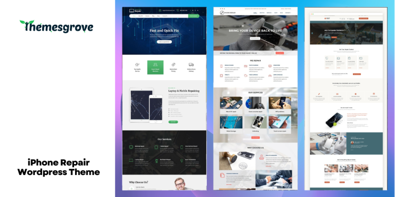 Best iPhone Repair WordPress Themes